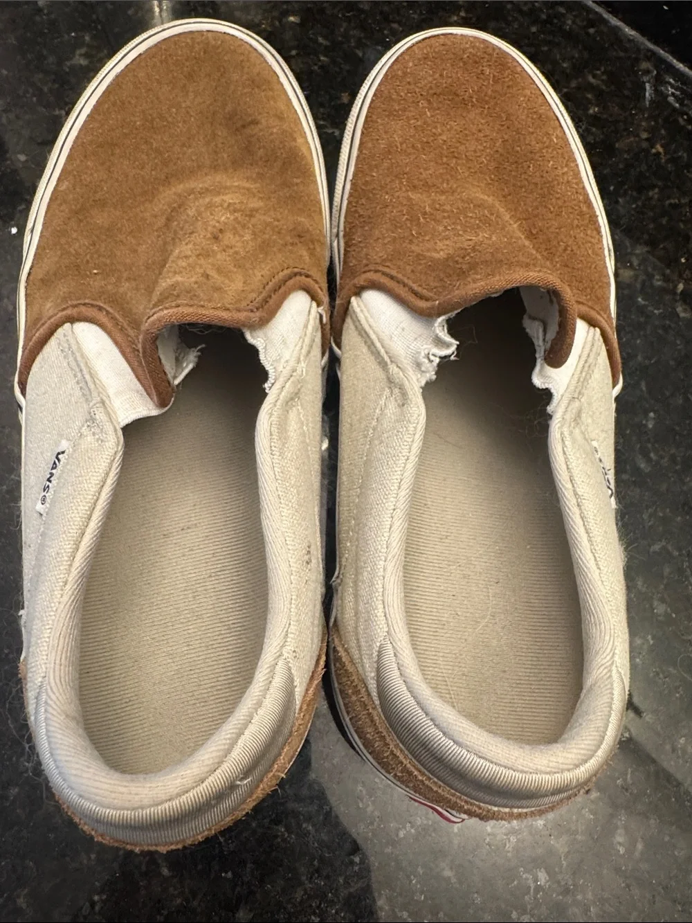 Vans brown suede  Slip-Ons
